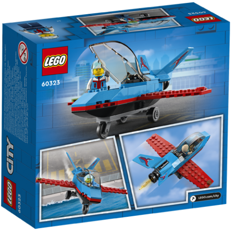 LEGO City 60323 Samolot kaskaderski - 2